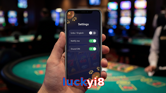 Game list for Luckyi8 app section