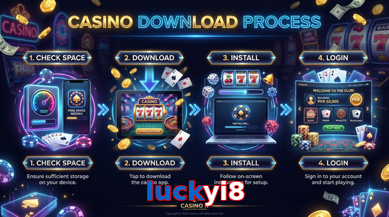 Game list for Luckyi8 download section